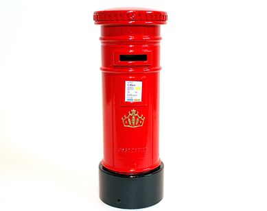 Postbox diecast moneybank